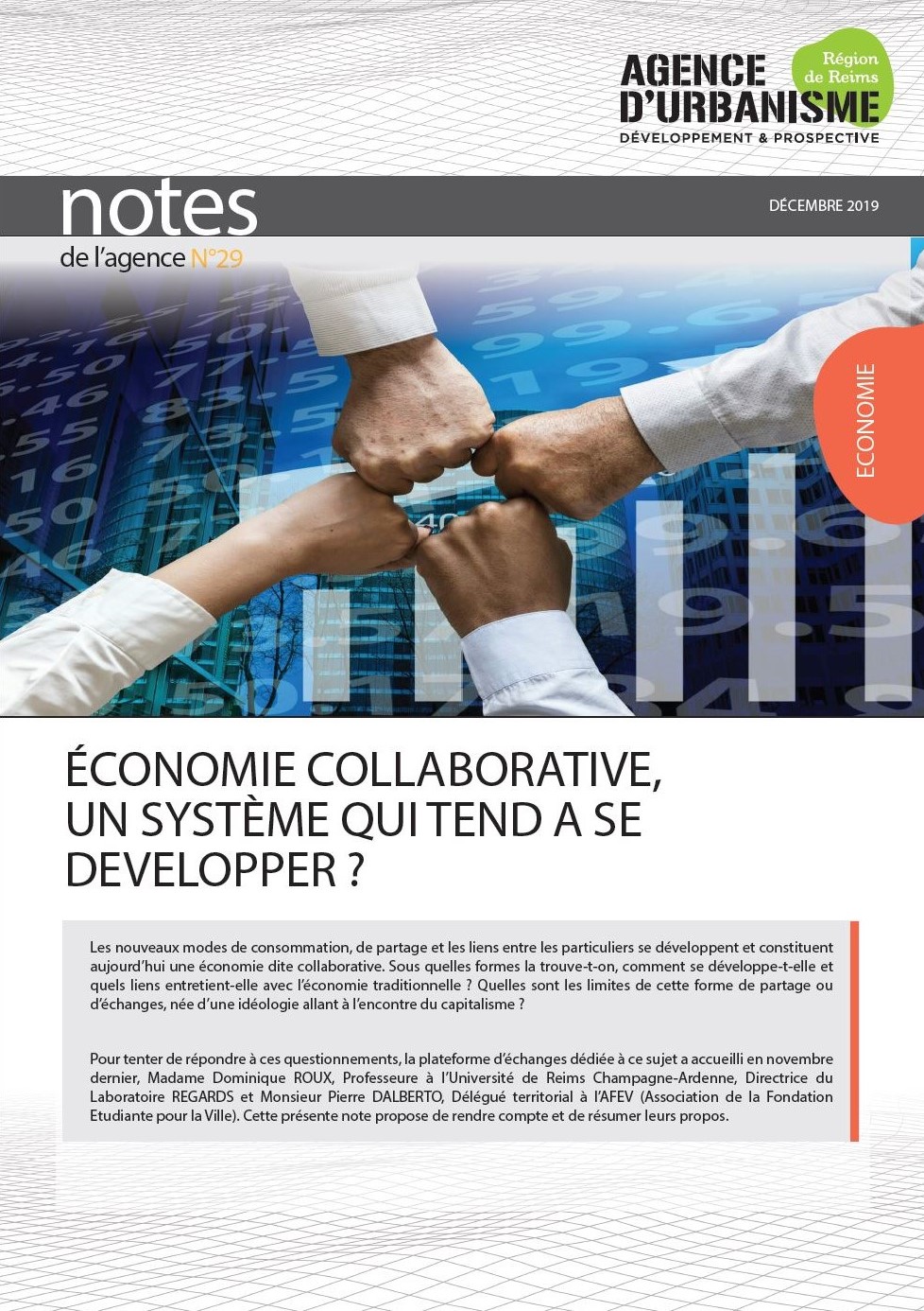Note n°29 : Economie collaborative, un système qui tend à se développer ? 