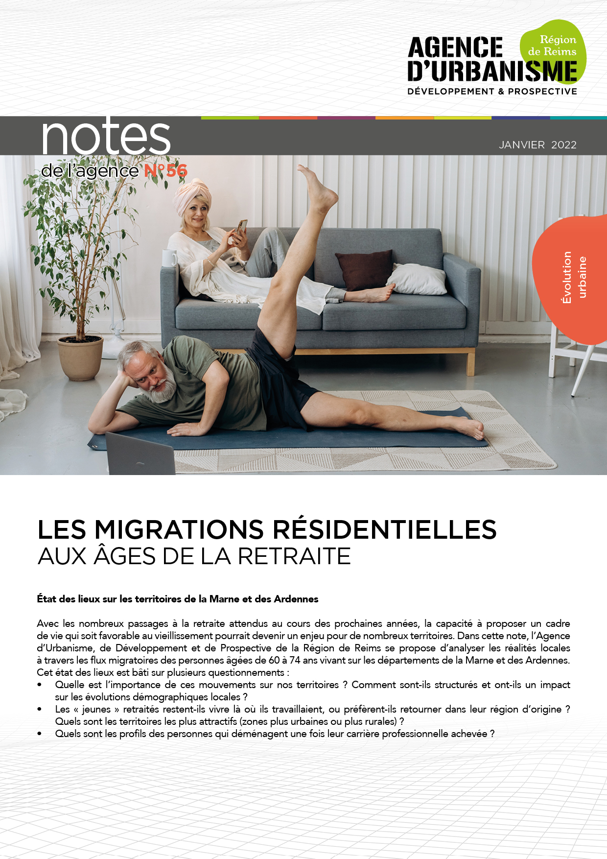 Note 56 : Les Migrations résidentielles aux âges de la retraite