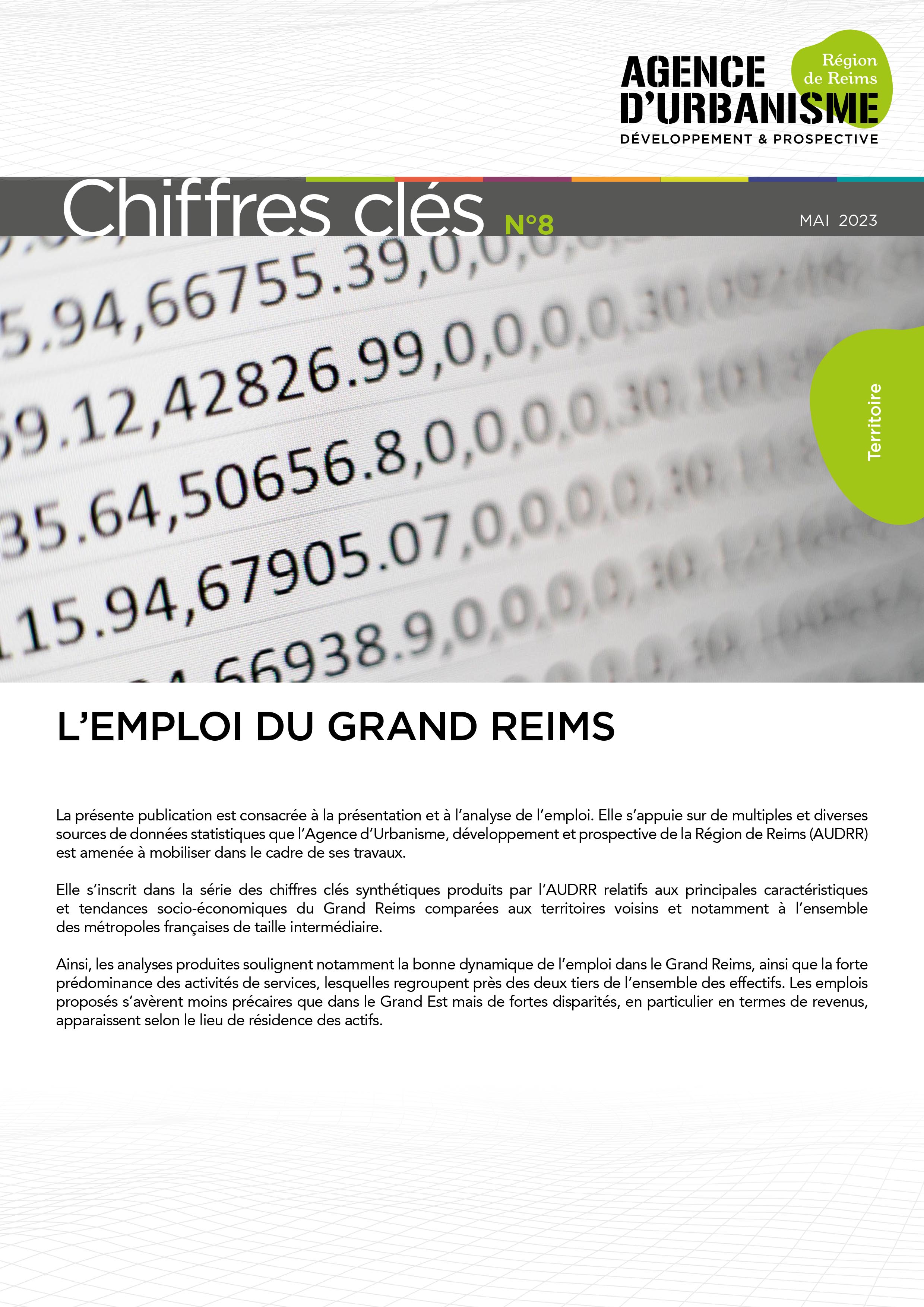 CHIFFRES CLÉS N°8 : L'EMPLOI DU GRAND REIMS